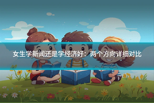 女生学新闻还是学经济好：两个方向详细对比