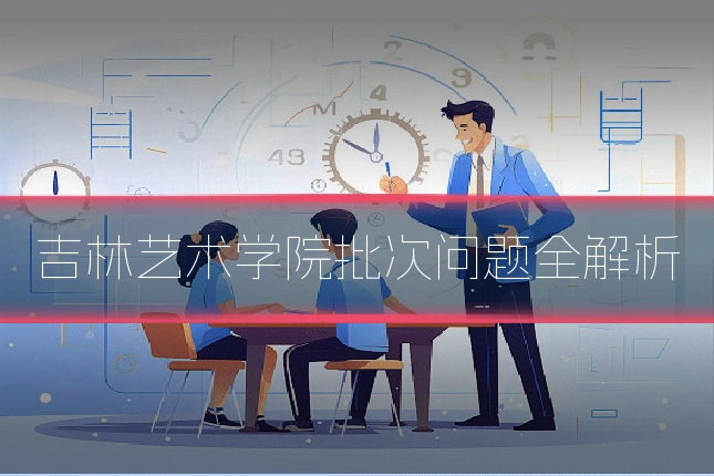 吉林艺术学院批次问题全解析