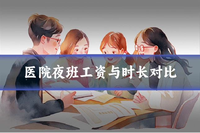 医院夜班工资与时长对比