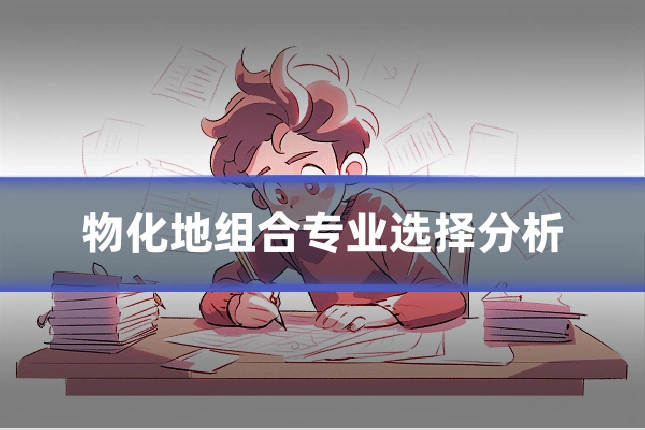 物化地组合专业选择分析