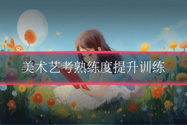 美术艺考熟练度提升训练