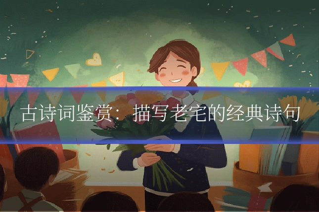 古诗词鉴赏:描写老宅的经典诗句