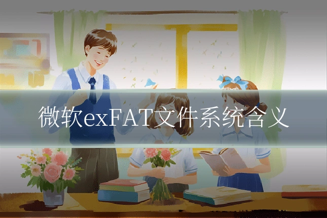 微软exFAT文件系统含义