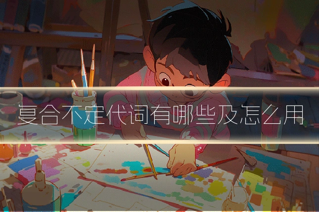 复合不定代词有哪些及怎么用