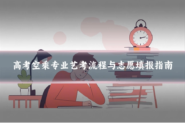 高考空乘专业艺考流程与志愿填报指南
