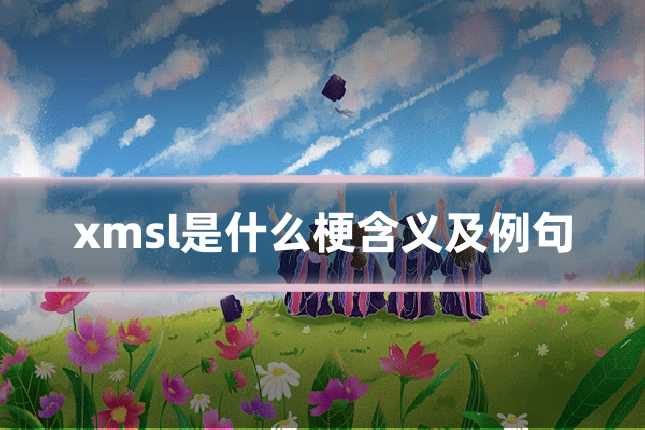 xmsl是什么梗含义及例句