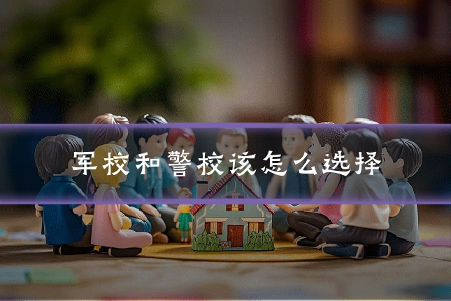 军校和警校该怎么选择