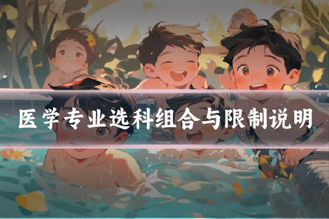 医学专业选科组合与限制说明