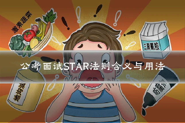 公考面试STAR法则含义与用法