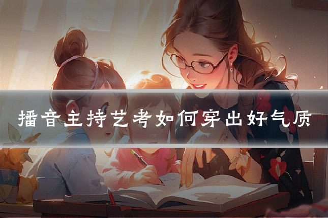 播音主持艺考如何穿出好气质