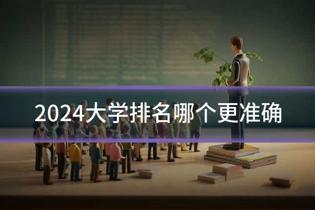 2024大学排名哪个更准确