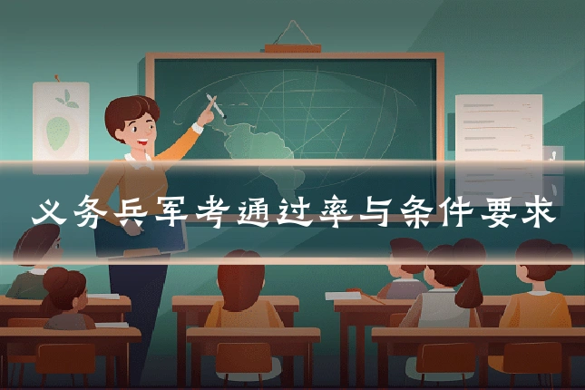 义务兵军考通过率与条件要求