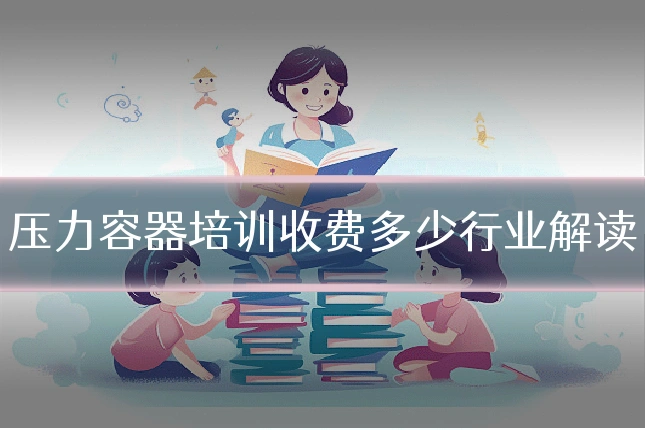 压力容器培训收费多少行业解读