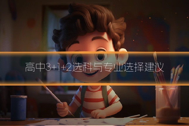 高中3+1+2选科与专业选择建议