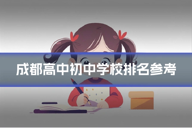 成都高中初中学校排名参考