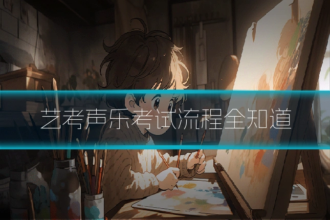 艺考声乐考试流程全知道