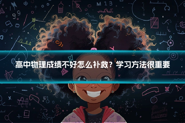高中物理成绩不好怎么补救?学习方法很重要