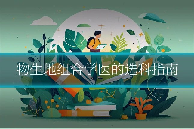 物生地组合学医的选科指南