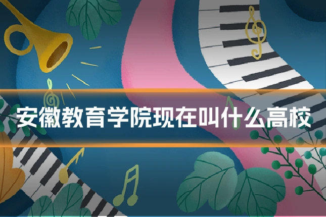 安徽教育学院现在叫什么高校