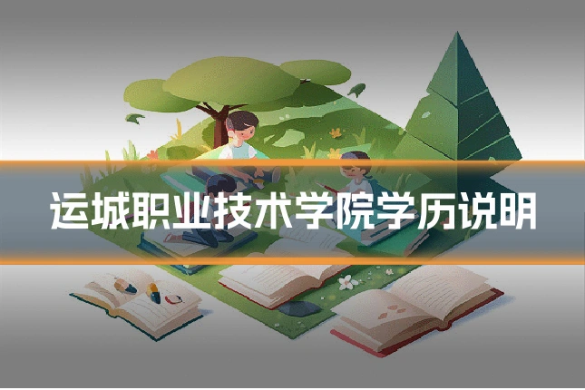 运城职业技术学院学历说明