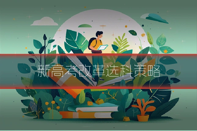 新高考改革选科策略