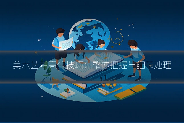 美术艺考高分技巧:整体把握与细节处理