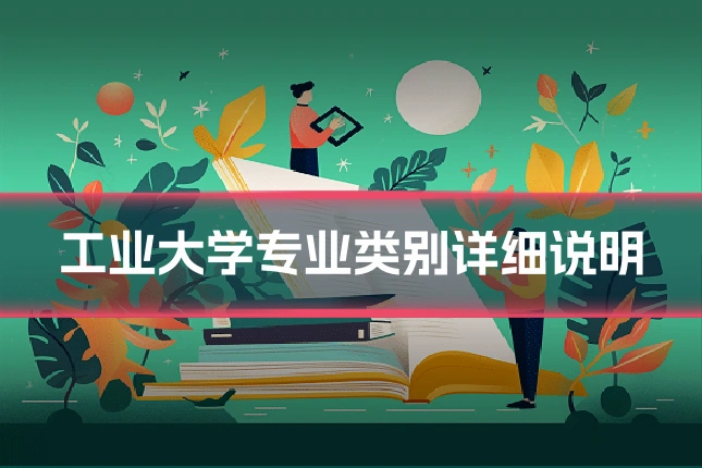 工业大学专业类别详细说明