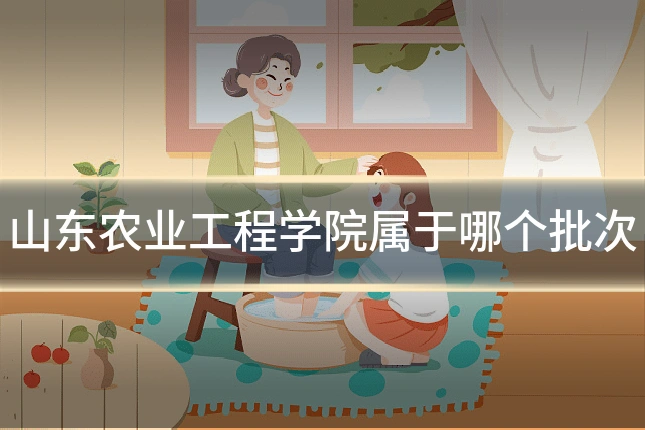 山东农业工程学院属于哪个批次