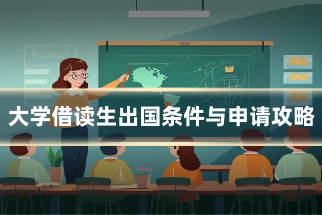 大学借读生出国条件与申请攻略
