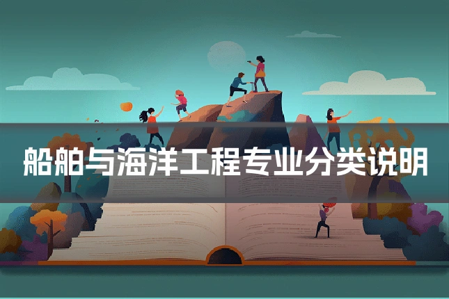 船舶与海洋工程专业分类说明