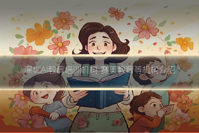 深圳AI教育培训机构 赛美教育等机构介绍