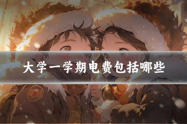 大学一学期电费包括哪些