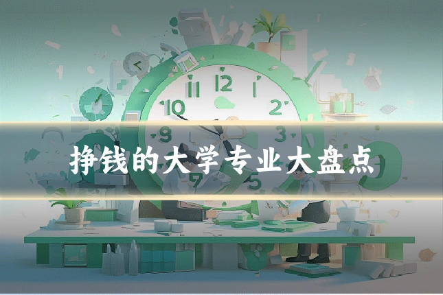 挣钱的大学专业大盘点