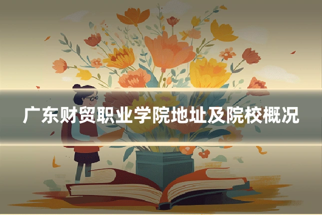 广东财贸职业学院地址及院校概况