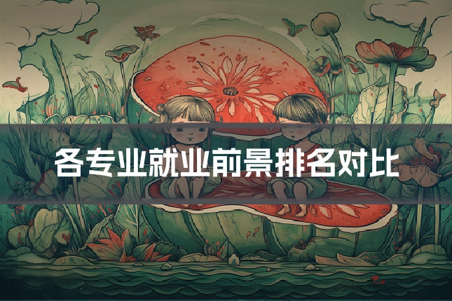 各专业就业前景排名对比