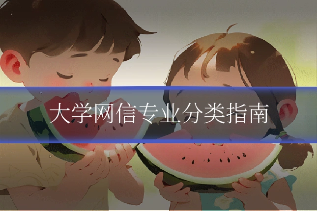 大学网信专业分类指南