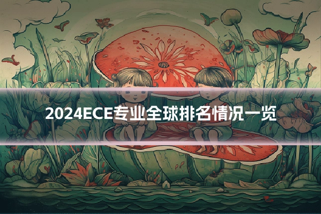 2024ECE专业全球排名情况一览