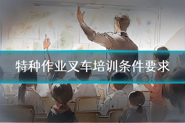 特种作业叉车培训条件要求