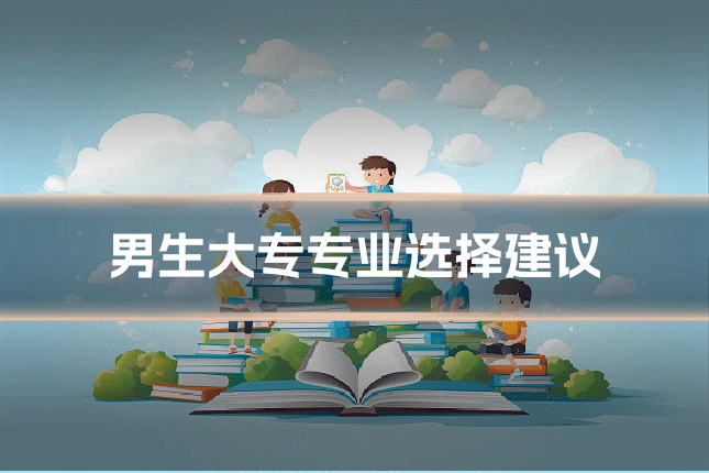 男生大专专业选择建议