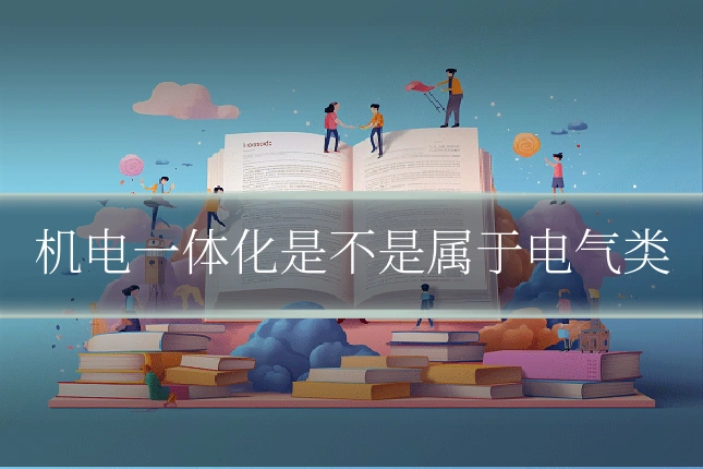 机电一体化是不是属于电气类