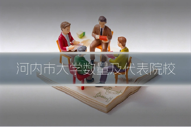 河内市大学数量及代表院校