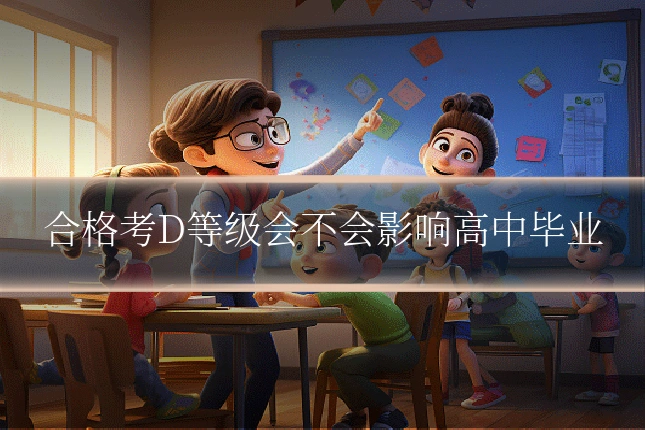 合格考D等级会不会影响高中毕业