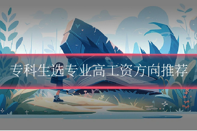 专科生选专业高工资方向推荐