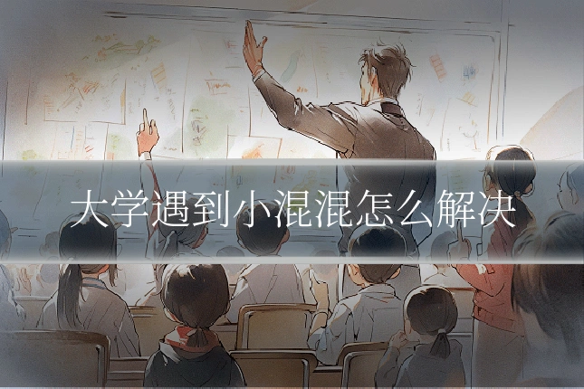 大学遇到小混混怎么解决