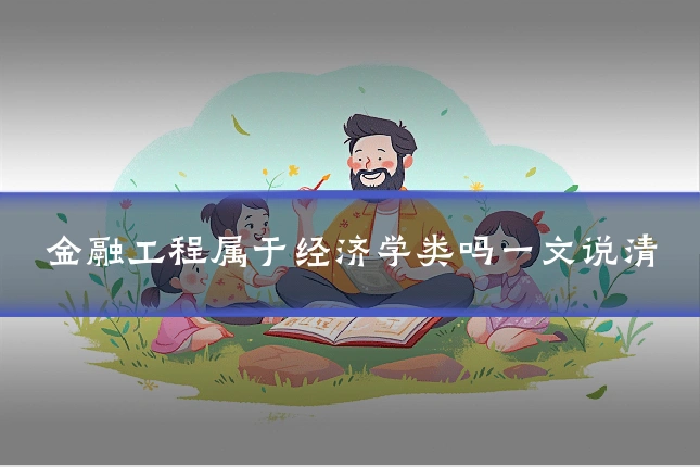 金融工程属于经济学类吗一文说清