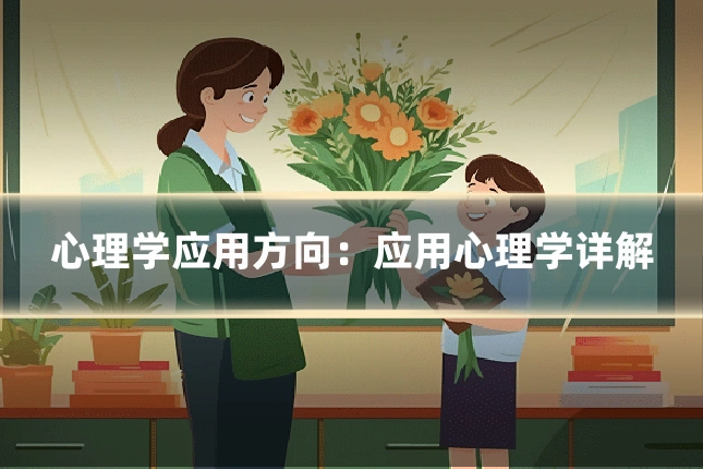 心理学应用方向:应用心理学详解