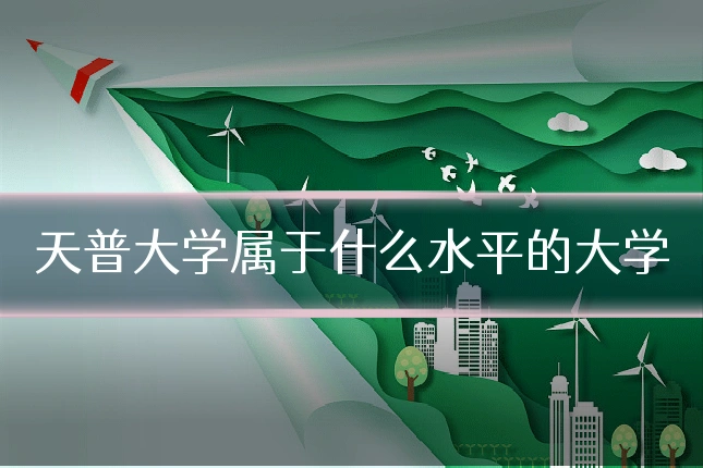 天普大学属于什么水平的大学
