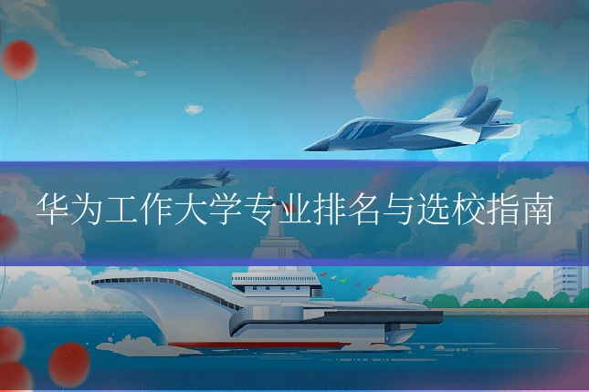 华为工作大学专业排名与选校指南