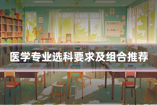 医学专业选科要求及组合推荐