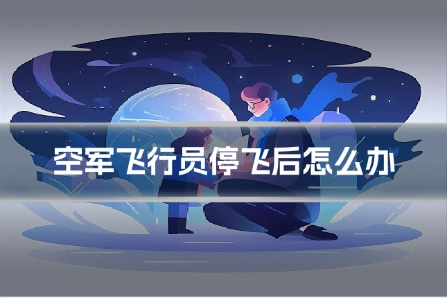 空军飞行员停飞后怎么办